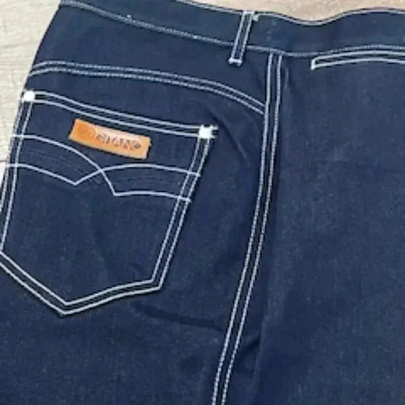 Vintage Gitano High Rise Straight Leg 80’s Dark Wash Denim Jeans Women’s Size 10 - Picture 5 of 10